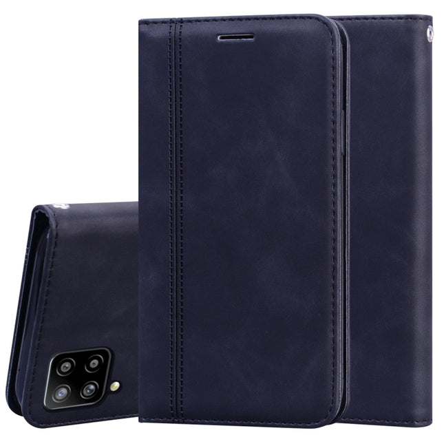 Frosted Business Magnetic Horizontal Flip PU Leather Case with Holder & Card Slot & Lanyard, For Samsung Galaxy A42 5G, For Samsung Galaxy A52 5G / 4G, For Samsung Galaxy A72 5G / 4G, For Samsung Galaxy S21+ 5G