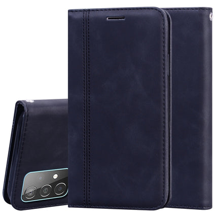 Frosted Business Magnetic Horizontal Flip PU Leather Case with Holder & Card Slot & Lanyard, For Samsung Galaxy A42 5G, For Samsung Galaxy A52 5G / 4G, For Samsung Galaxy A72 5G / 4G, For Samsung Galaxy S21+ 5G