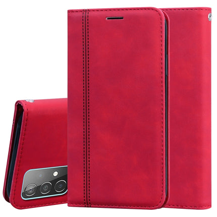 Frosted Business Magnetic Horizontal Flip PU Leather Case with Holder & Card Slot & Lanyard, For Samsung Galaxy A42 5G, For Samsung Galaxy A52 5G / 4G, For Samsung Galaxy A72 5G / 4G, For Samsung Galaxy S21+ 5G