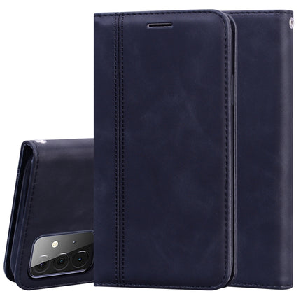 Frosted Business Magnetic Horizontal Flip PU Leather Case with Holder & Card Slot & Lanyard, For Samsung Galaxy A42 5G, For Samsung Galaxy A52 5G / 4G, For Samsung Galaxy A72 5G / 4G, For Samsung Galaxy S21+ 5G