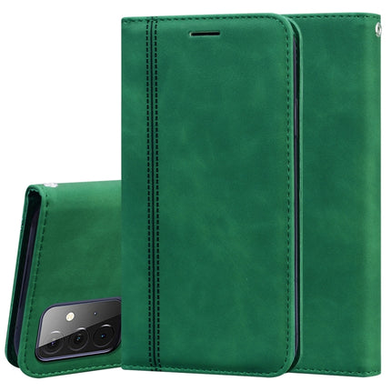 Frosted Business Magnetic Horizontal Flip PU Leather Case with Holder & Card Slot & Lanyard, For Samsung Galaxy A42 5G, For Samsung Galaxy A52 5G / 4G, For Samsung Galaxy A72 5G / 4G, For Samsung Galaxy S21+ 5G