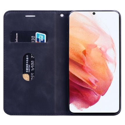 Frosted Business Magnetic Horizontal Flip PU Leather Case with Holder & Card Slot & Lanyard, For Samsung Galaxy S21 Ultra 5G, For Samsung Galaxy S21 5G