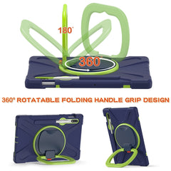 Funda protectora de silicona y PC con soporte y correa para el hombro, para Samsung Galaxy Tab S8 / Galaxy Tab S7 T870 / T875, para Samsung Galaxy Tab A7 10.4 (2020) T500 / T505