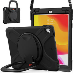 Silikon + PC Schutzhülle mit Halter &amp; Schulter Gurt, Für iPad 9,7 zoll (2018/2017), für Samsung Galaxy Tab A 8,0 (2019) T290 / T295