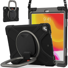 Silikon + PC Schutzhülle mit Halter &amp; Schulter Gurt, Für iPad 9,7 zoll (2018/2017), für Samsung Galaxy Tab A 8,0 (2019) T290 / T295