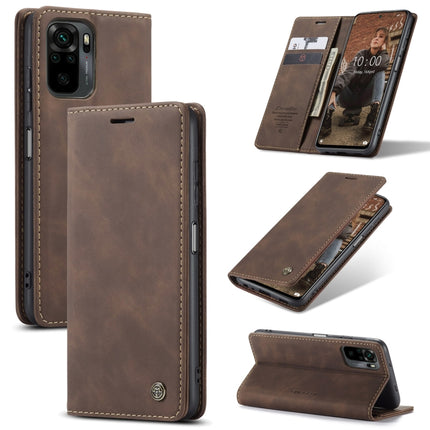 CaseMe 013 Multifunctional Horizontal Flip Leather Case with Holder & Card Slot & Wallet, For Xiaomi Redmi Note 10 Pro 4G / Note 10 Pro Max, For Xiaomi Redmi Note 10 4G / Note 10s