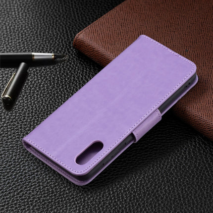 Embossing Two Butterflies Pattern Horizontal Flip PU Leather Case with Holder & Card Slot & Wallet & Lanyard, For Samsung Galaxy A02