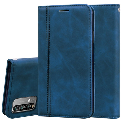 Frosted Business Magnetic Horizontal Flip PU Leather Case with Holder & Card Slot & Lanyard, For Xiaomi Redmi 9T, For Xiaomi Redmi Note 9T, For Xiaomi Redmi Note 10 4G, For Xiaomi Redmi K40 / K40 Pro