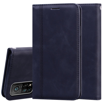 Frosted Business Magnetic Horizontal Flip PU Leather Case with Holder & Card Slot & Lanyard, For Xiaomi Redmi Note 10 Pro, For Xiaomi Poco M3, For Xiaomi Mi 10T Lite 5G, For Xiaomi Mi 10T Pro 5G