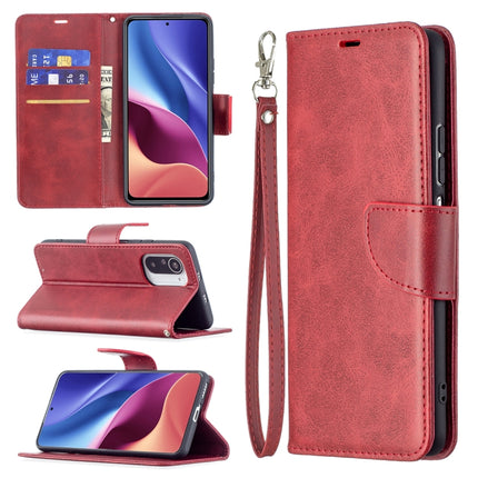 Retro Lambskin Texture Pure Color Horizontal Flip PU Leather Case with Holder & Card Slots & Wallet & Lanyard, For Xiaomi Mi 11i / Poco F3 / Redmi K40