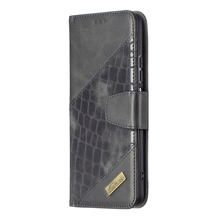 Matching Color Crocodile Texture Horizontal Flip PU Leather Case with Wallet & Holder & Card Slots, For Xiaomi Mi 11i / Poco F3 / Redmi K40