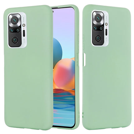 Solid Color Liquid Silicone Dropproof Full Coverage Protective Case, For Xiaomi Redmi Note 10 Pro Max, For Xiaomi Redmi Note 10S