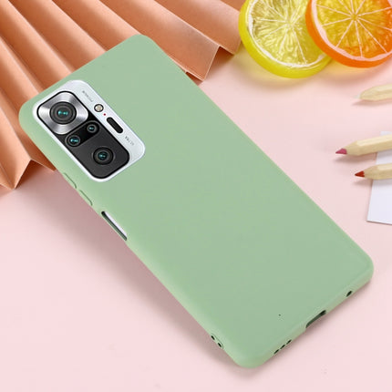 Solid Color Liquid Silicone Dropproof Full Coverage Protective Case, For Xiaomi Redmi Note 10 Pro Max, For Xiaomi Redmi Note 10S