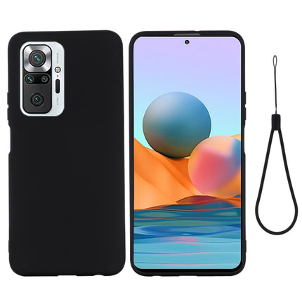 Solid Color Liquid Silicone Dropproof Full Coverage Protective Case, For Xiaomi Redmi Note 10 Pro Max, For Xiaomi Redmi Note 10S
