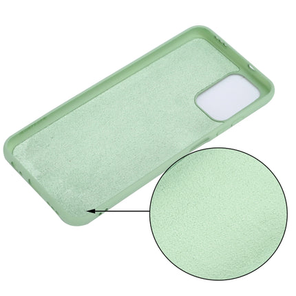 Solid Color Liquid Silicone Dropproof Full Coverage Protective Case, For Xiaomi Redmi Note 10S