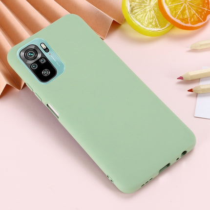 Solid Color Liquid Silicone Dropproof Full Coverage Protective Case, For Xiaomi Redmi Note 10S