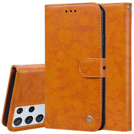 Business Style Oil Wax Texture Horizontal Flip Leather Case with Holder & Card Slots & Wallet, For Samsung Galaxy S21 Ultra 5G, For Samsung Galaxy S21 5G, For Samsung Galaxy S21+ 5G, For Samsung Galaxy A02 (EU Version)