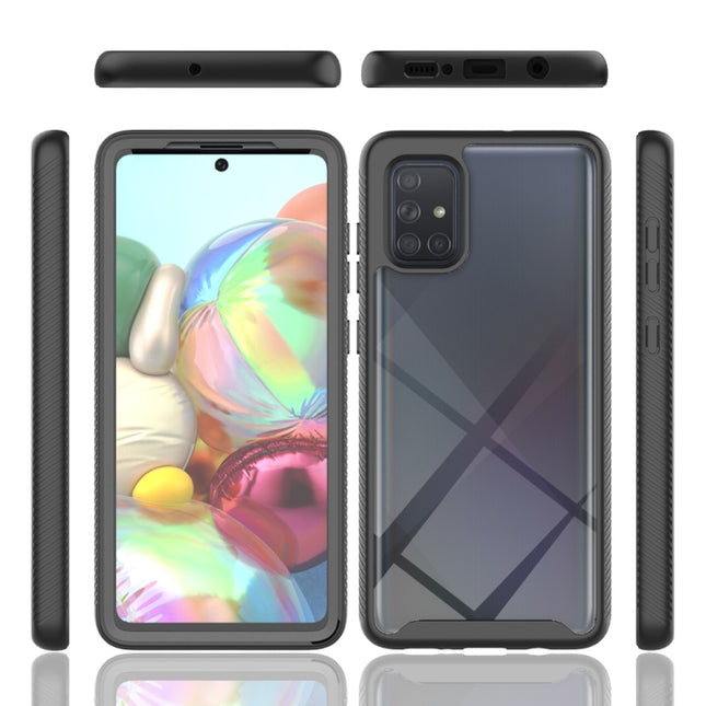 Starry Sky Solid Color Series Shockproof PC + TPU Case with PET Film, For Samsung Galaxy A71, For Samsung Galaxy S20 FE, For Samsung Galaxy S21 5G, For Samsung Galaxy A72 5G / 4G, For Samsung Galaxy S21+ 5G