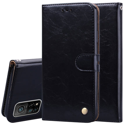 Business Style Oil Wax Texture Horizontal Flip Leather Case with Holder & Card Slots & Wallet, For Xiaomi Redmi 9T, For Xiaomi Redmi Note 9T, For Xiaomi Redmi Note 10, For Xiaomi Redmi K40 / K40 Pro, For Xiaomi Redmi Note 10 Pro, For Xiaomi Mi 10T Pro 5G