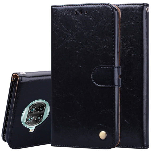 Business Style Oil Wax Texture Horizontal Flip Leather Case with Holder & Card Slots & Wallet, For Xiaomi Mi 10T Lite 5G, For Xiaomi Poco M3