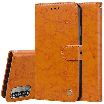 Business Style Oil Wax Texture Horizontal Flip Leather Case with Holder & Card Slots & Wallet, For Xiaomi Mi 10T Lite 5G, For Xiaomi Poco M3