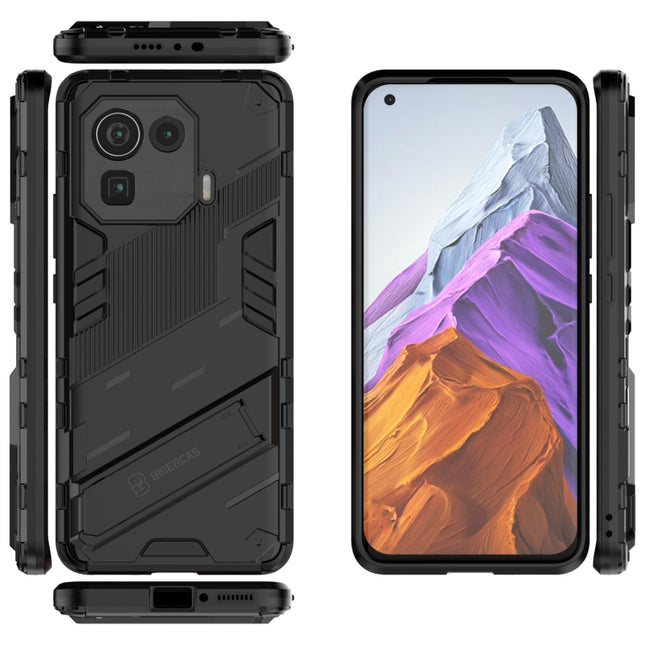 Punk Armor 2 in 1 PC + TPU Shockproof Case with Invisible Holder, For Xiaomi Mi 11 Pro