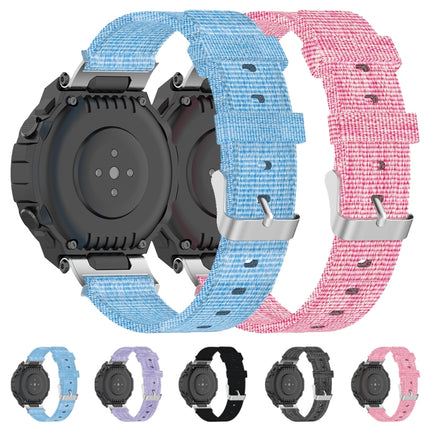 Nylon Canvas Replacement Strap Watchband with Dismantling Tools, One Size, For Amazfit T-Rex Pro / Amazfit T-Rex