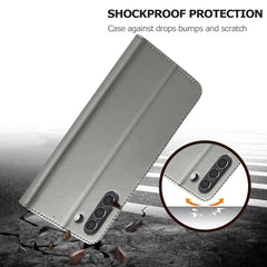 LC.IMEEKE Calf Texture Horizontal Flip Leather Case, with Holder & Card Slots & Wallet, For Samsung Galaxy S21 FE