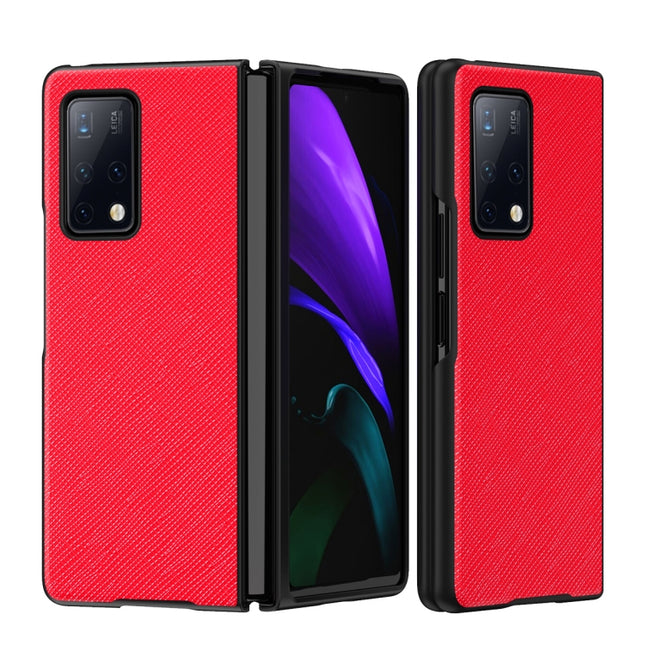 Leather Texture + PC Full Coverge Folding Case, For Huawei Mate X2