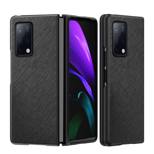 Leather Texture + PC Full Coverge Folding Case, For Huawei Mate X2