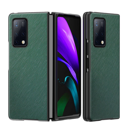 Leather Texture + PC Full Coverge Folding Case, For Huawei Mate X2