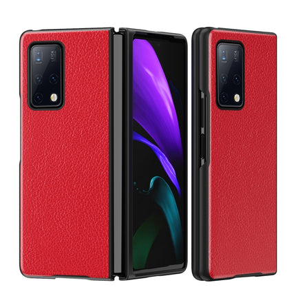 Leather Texture + PC Full Coverge Folding Case, For Huawei Mate X2