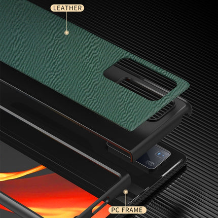 Leather Texture + PC Full Coverge Folding Case, For Huawei Mate X2
