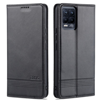 AZNS Magnetic Calf Texture Horizontal Flip Leather Case with Card Slots & Holder & Wallet, For OPPO Realme 8 / 8 Pro, For Xiaomi Mi 11 Pro