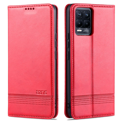 AZNS Magnetic Calf Texture Horizontal Flip Leather Case with Card Slots & Holder & Wallet, For OPPO Realme 8 / 8 Pro, For Xiaomi Mi 11 Pro