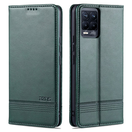 AZNS Magnetic Calf Texture Horizontal Flip Leather Case with Card Slots & Holder & Wallet, For OPPO Realme 8 / 8 Pro, For Xiaomi Mi 11 Pro