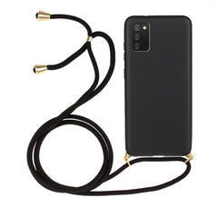 Wheat Straw Material + TPU Protective Case with Lanyard, For Samsung Galaxy A02s, For Samsung Galaxy A12, For Samsung Galaxy A31, For Samsung Galaxy A32 5G
