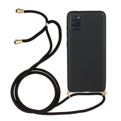 Wheat Straw Material + TPU Protective Case with Lanyard, For Samsung Galaxy A02s, For Samsung Galaxy A12, For Samsung Galaxy A31, For Samsung Galaxy A32 5G