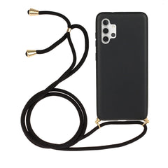 Wheat Straw Material + TPU Protective Case with Lanyard, For Samsung Galaxy A02s, For Samsung Galaxy A12, For Samsung Galaxy A31, For Samsung Galaxy A32 5G