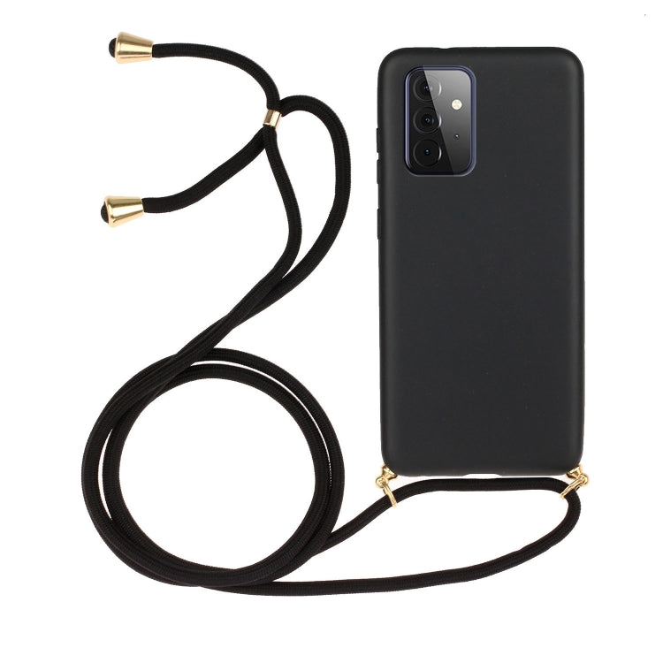 Wheat Straw Material + TPU Protective Case with Lanyard, For Samsung Galaxy A12, For Samsung Galaxy A32 5G, For Samsung Galaxy A52 5G / 4G, For Samsung Galaxy A72 5G / 4G