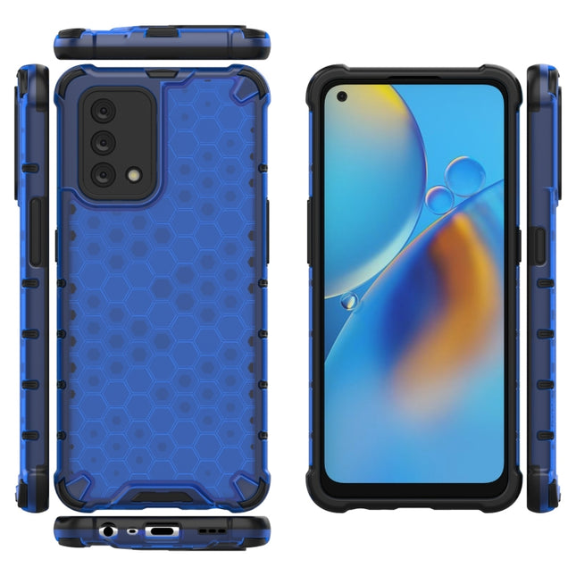 Shockproof Honeycomb PC + TPU Case, For OPPO A74 4G, For OPPO Realme V13 5G, For OPPO Realme X7 Pro Ultra