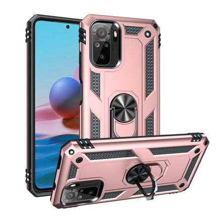 Shockproof TPU + PC Protective Case with 360 Degree Rotating Holder, For Xiaomi Redmi Note 10 / Note 10S, For Xiaomi Redmi Note 9 4G / 9T / 9 Power