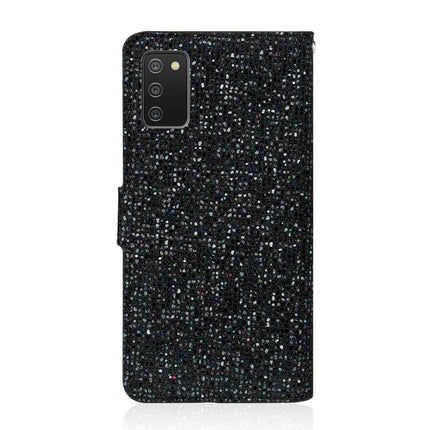 Glitter Powder Horizontal Flip Leather Case with Card Slots & Holder & Lanyard, For Samsung Galaxy A02s(EU Version), For Samsung Galaxy A02s(US Version), For Samsung Galaxy A12, For Samsung Galaxy A32 5G