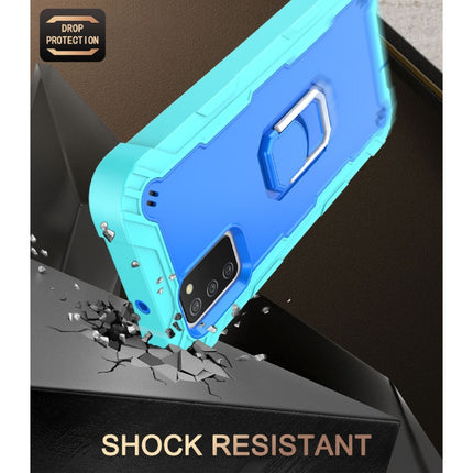 PC + Rubber 3-layers Shockproof Protective Case with Rotating Holder, For Samsung Galaxy A02s, For Samsung Galaxy A12 5G