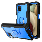 For Samsung Galaxy A12 5G / Black + Blue