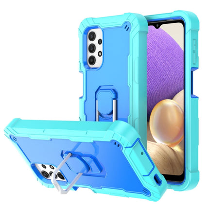 PC + Rubber 3-layers Shockproof Protective Case with Rotating Holder, For Samsung Galaxy A32 5G, For Samsung Galaxy A72 5G / 4G