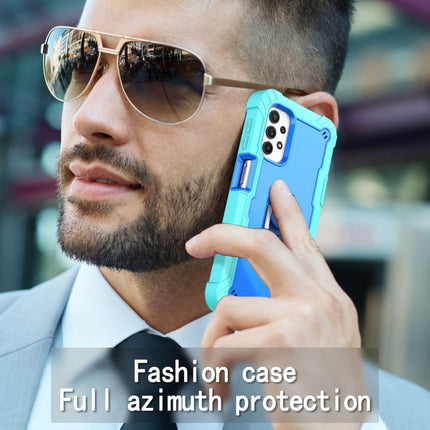 PC + Rubber 3-layers Shockproof Protective Case with Rotating Holder, For Samsung Galaxy A32 5G, For Samsung Galaxy A72 5G / 4G