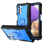 For Samsung Galaxy A32 5G / Black + Blue