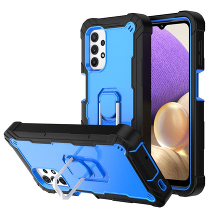 PC + Rubber 3-layers Shockproof Protective Case with Rotating Holder, For Samsung Galaxy A32 5G, For Samsung Galaxy A72 5G / 4G
