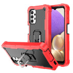 For Samsung Galaxy A32 5G / Red + Black